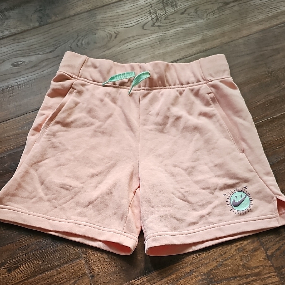 Nike Pink Athletic Shorts with Elastic Waistband